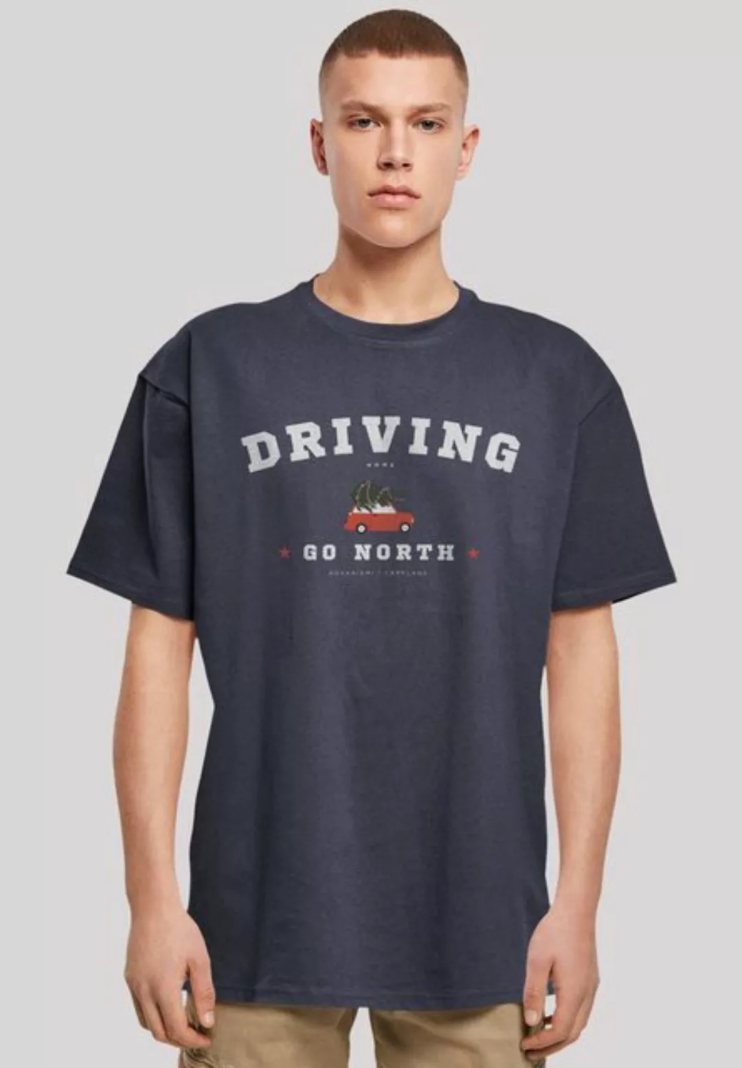 F4NT4STIC T-Shirt "Driving Home Weihnachten", Weihnachten, Geschenk, Logo günstig online kaufen