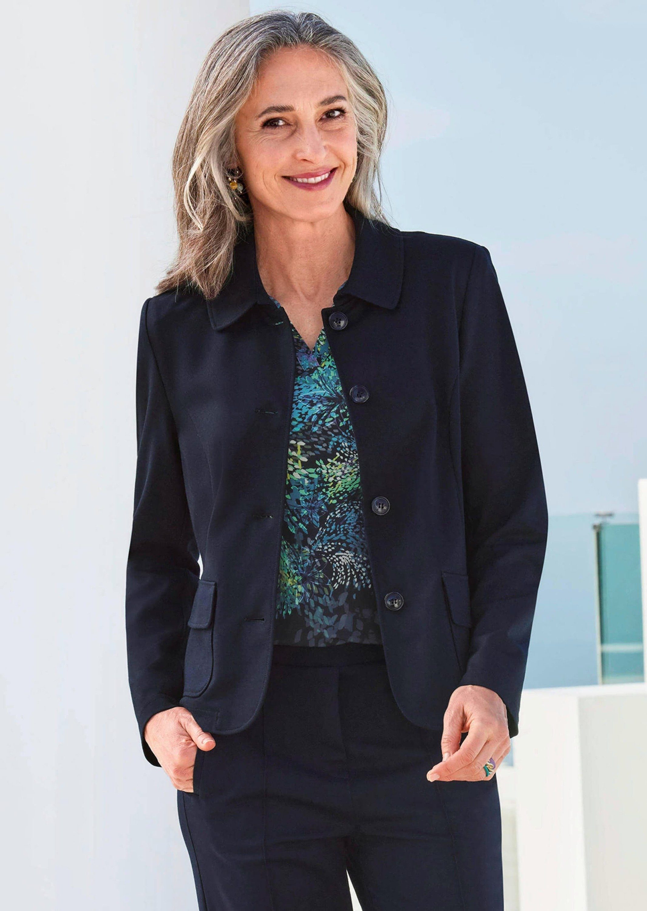 GOLDNER Outdoorjacke Leichte Jacke mit Stehkragen günstig online kaufen