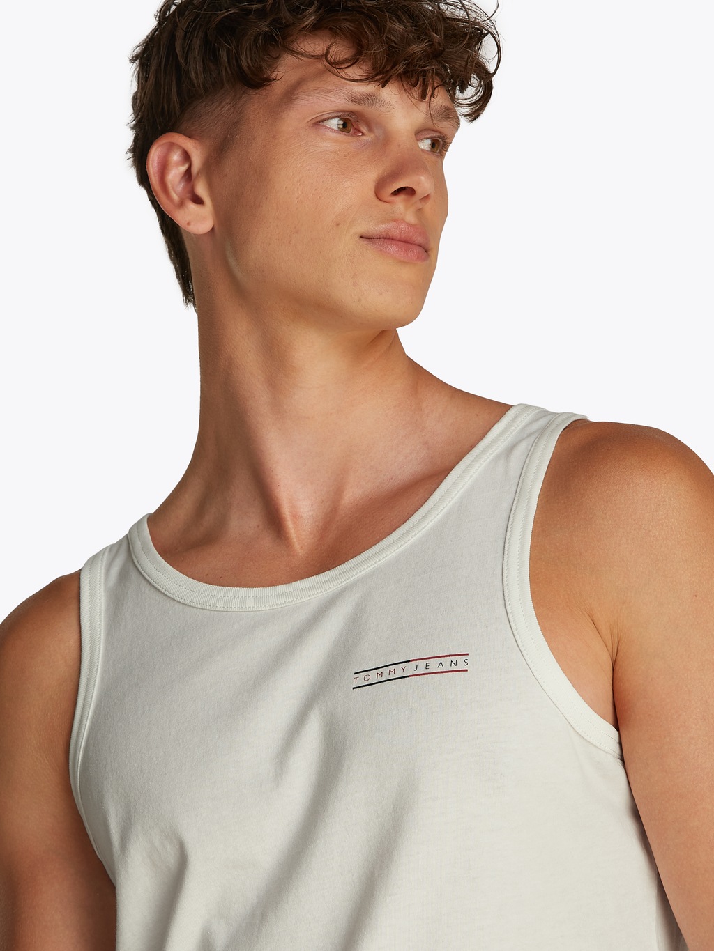 Tommy Jeans Muskelshirt "TJM SLIM ENTRY GRAPHIC TANK EXT", Mit tiefem Rundh günstig online kaufen