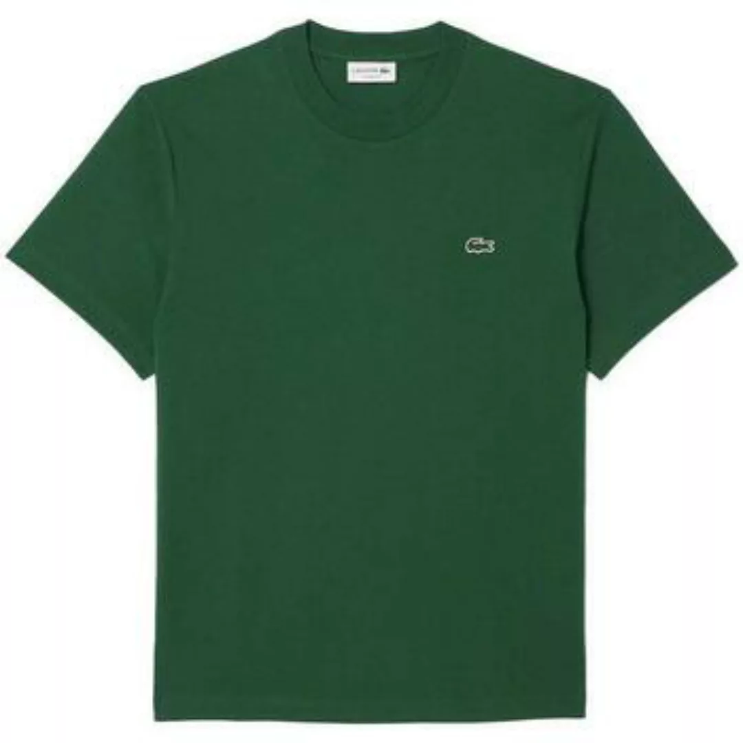 Lacoste  T-Shirts & Poloshirts Classic Fit Cotton T-Shirt Pine Green günstig online kaufen