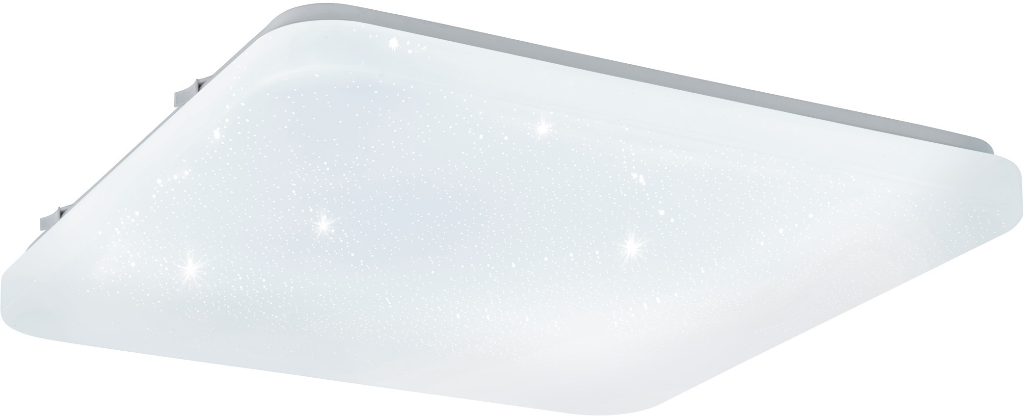 EGLO LED Deckenleuchte »FRANIA-S«, LED-Board, Warmweiß, weiß / L33 x H7 x B günstig online kaufen