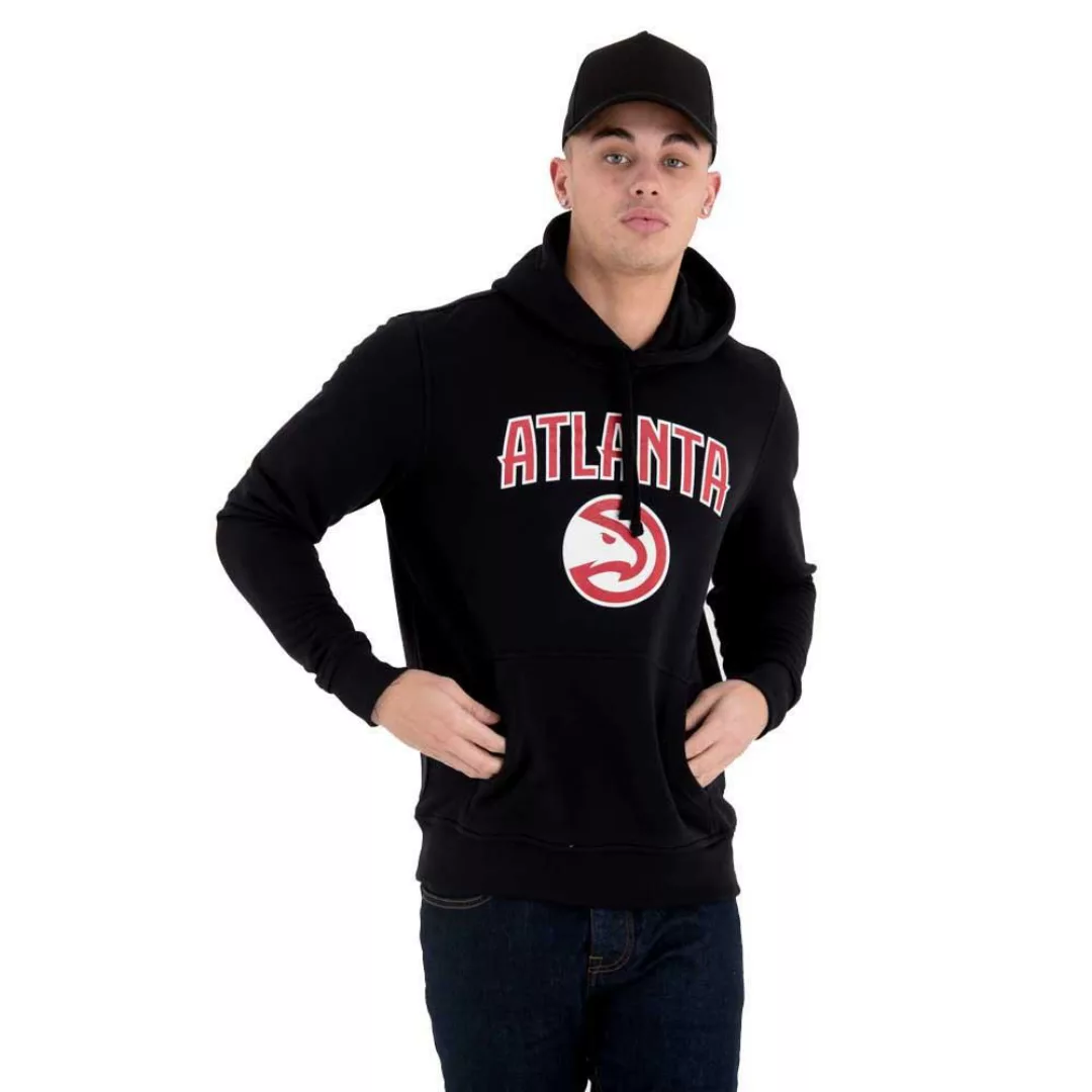New Era Team Logo Po Atlanta Hawks Kapuzenpullover L Black günstig online kaufen