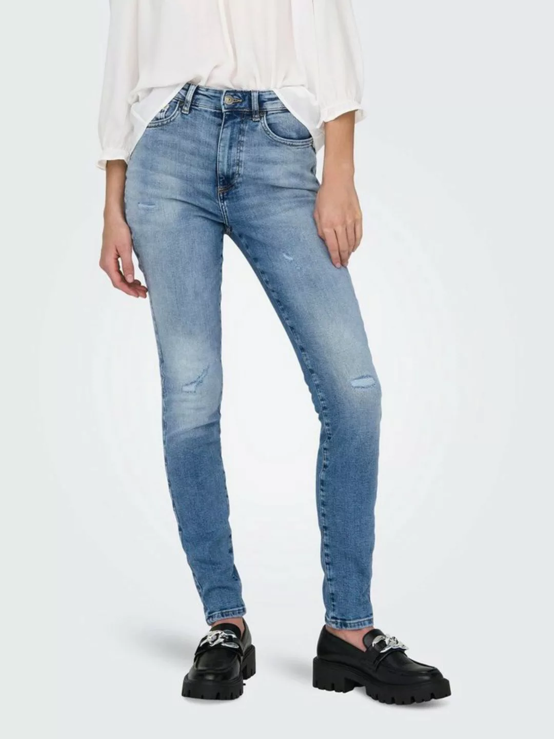 ONLY High-waist-Jeans ONLForever (1-tlg) Plain/ohne Details günstig online kaufen