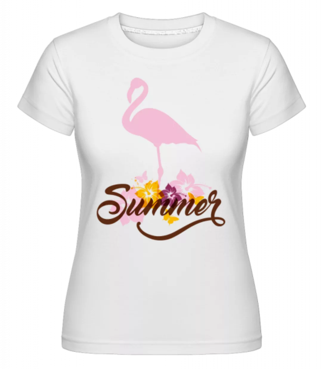 Summer Flamingo · Shirtinator Frauen T-Shirt günstig online kaufen