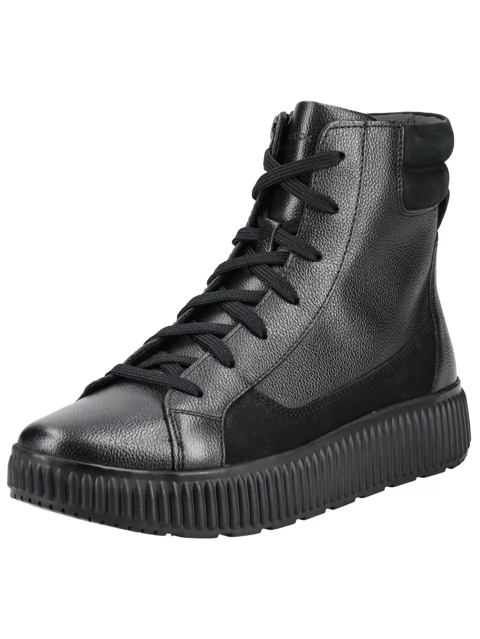 Geox Schnürstiefelette "Geox Stiefelette Leder" günstig online kaufen