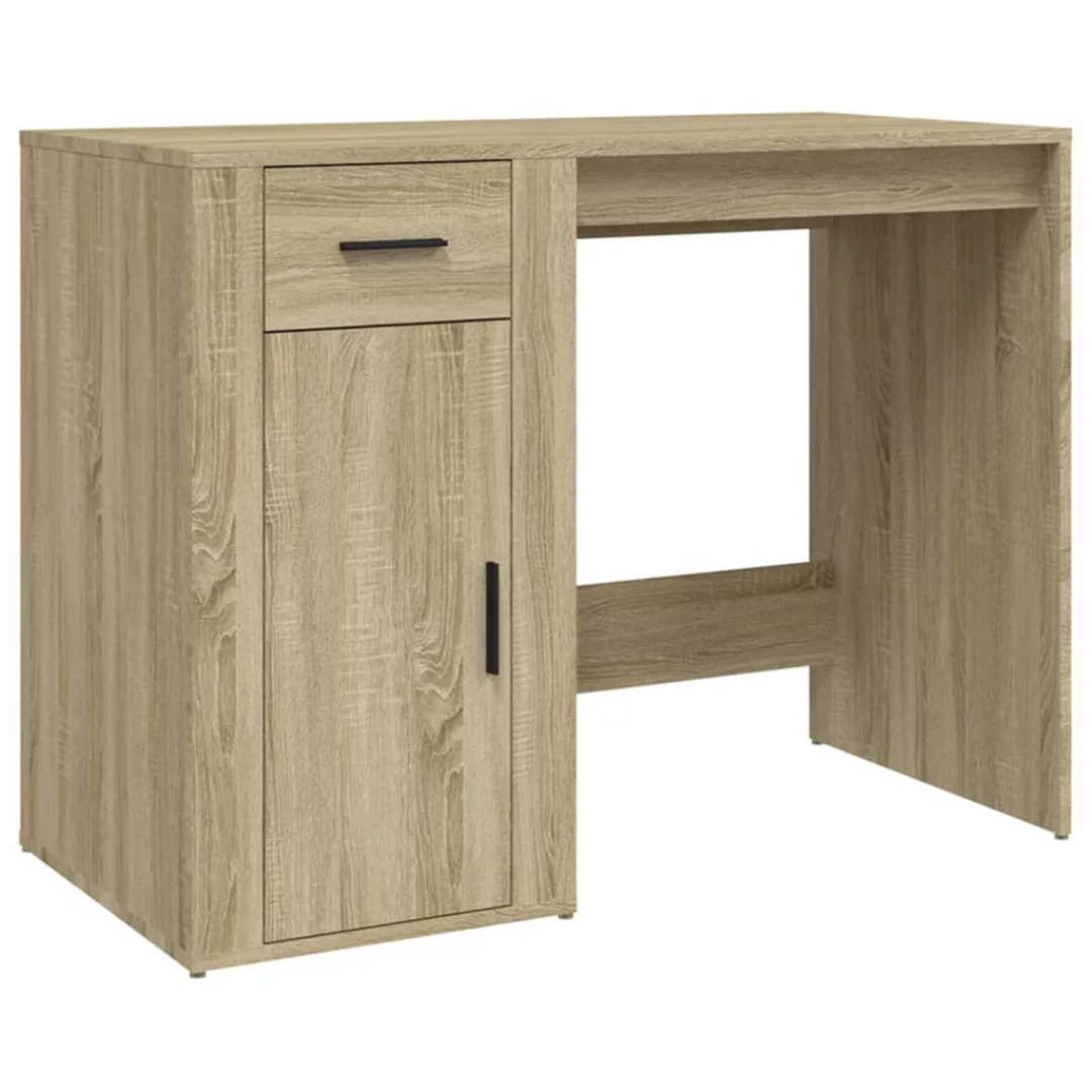 Vidaxl Schreibtisch Sonoma-eiche 100x49x75 Cm Holzwerkstoff günstig online kaufen