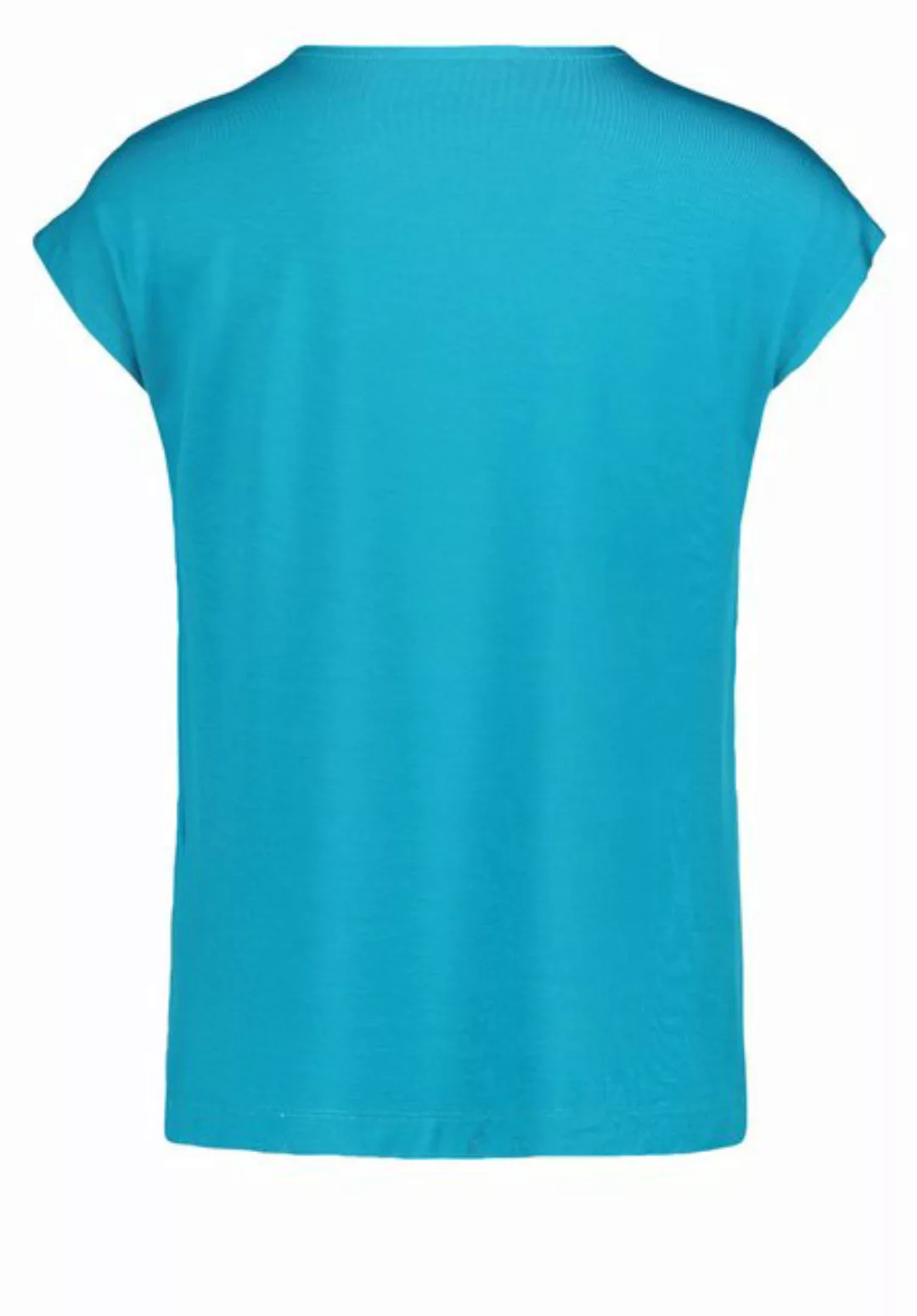 Betty&Co Kurzarmshirt Betty & Co Halbarm-Shirt mit überschnittenen Ärmeln ( günstig online kaufen