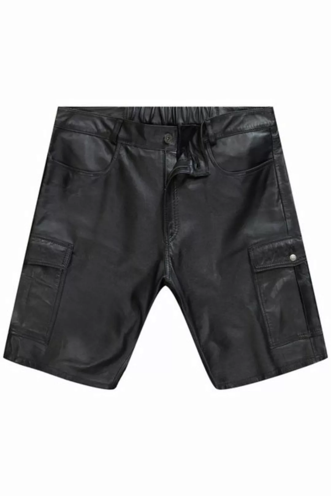 JP1880 Lederhose JP1880 Leder-Cargobermuda Leder Lamm-Nappaleder günstig online kaufen