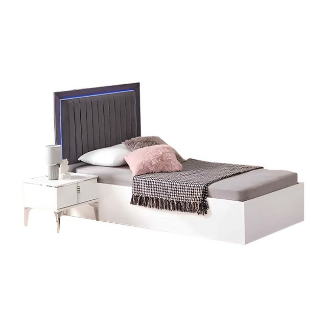 JVmoebel Bett Jugendbett Bett Tagesbett Led Beleuchtung Schlummerbett Bette günstig online kaufen