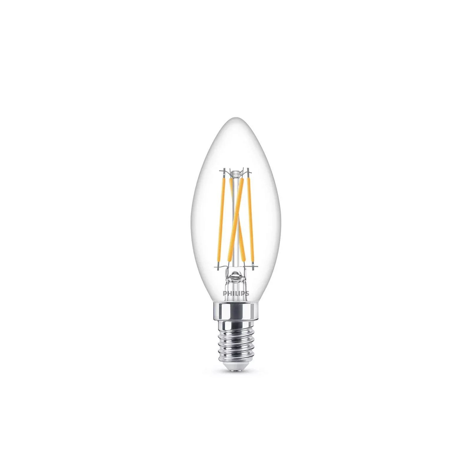 Philips LED-Kerzenlampe E14 2,5W 827 WarmGlow günstig online kaufen