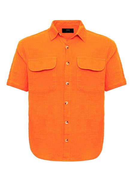 Antioch Blusenshirt Dodoma - Double Flap Pocket - Regular Fit - Short Sleev günstig online kaufen