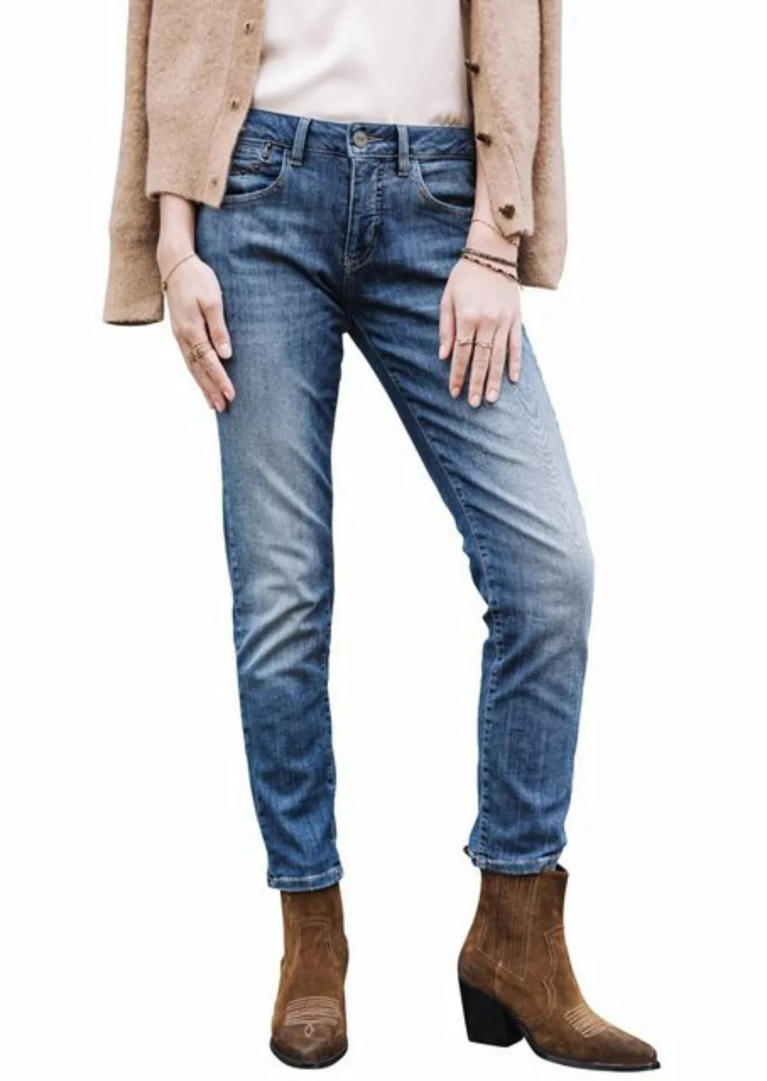 Freeman T. Porter 7/8-Jeans Sophy Stretch Denim Pacific günstig online kaufen