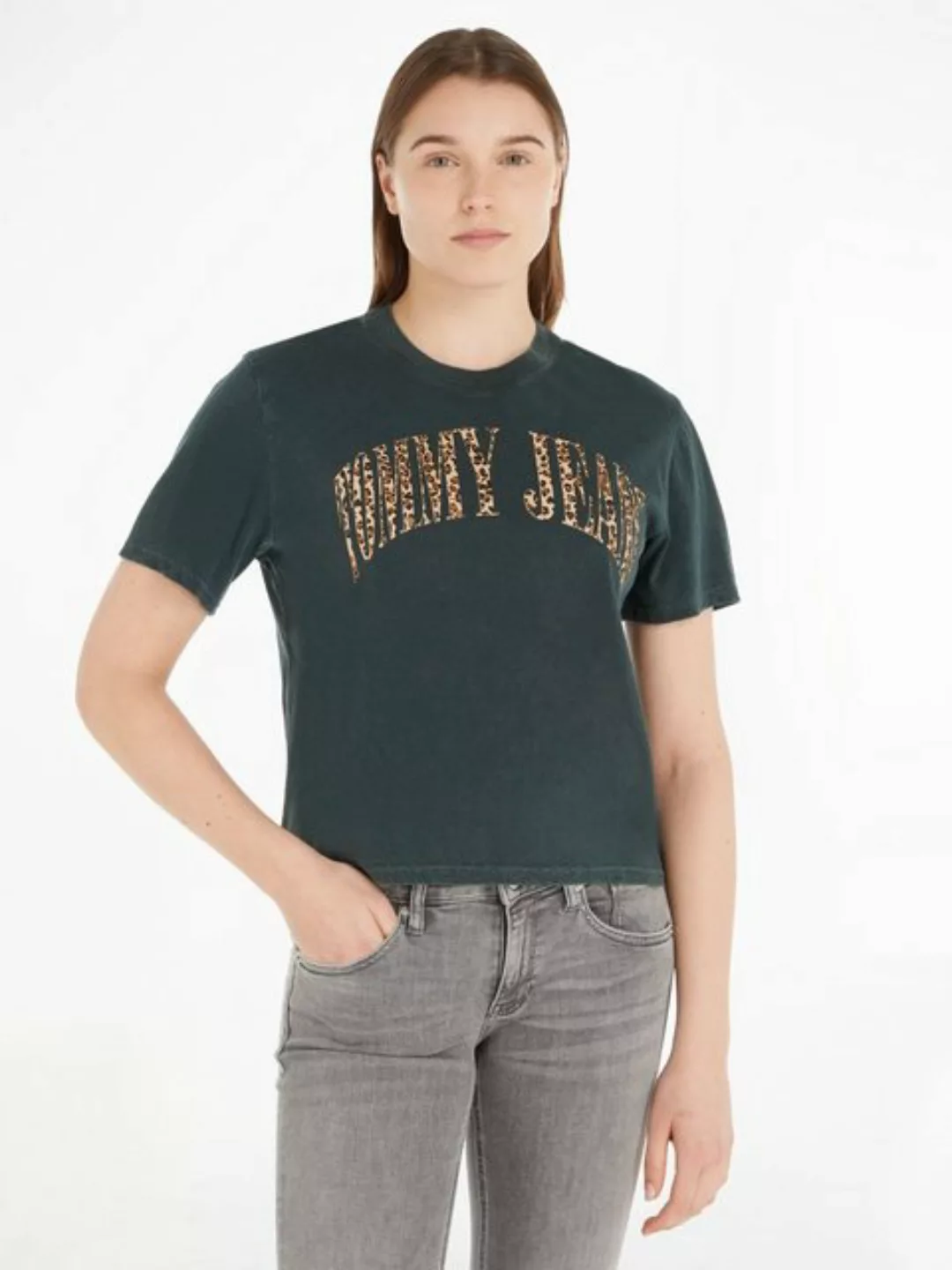 Tommy Jeans T-Shirt TJW CLS LEO SS mit Tommy Jeans Markenlabel günstig online kaufen