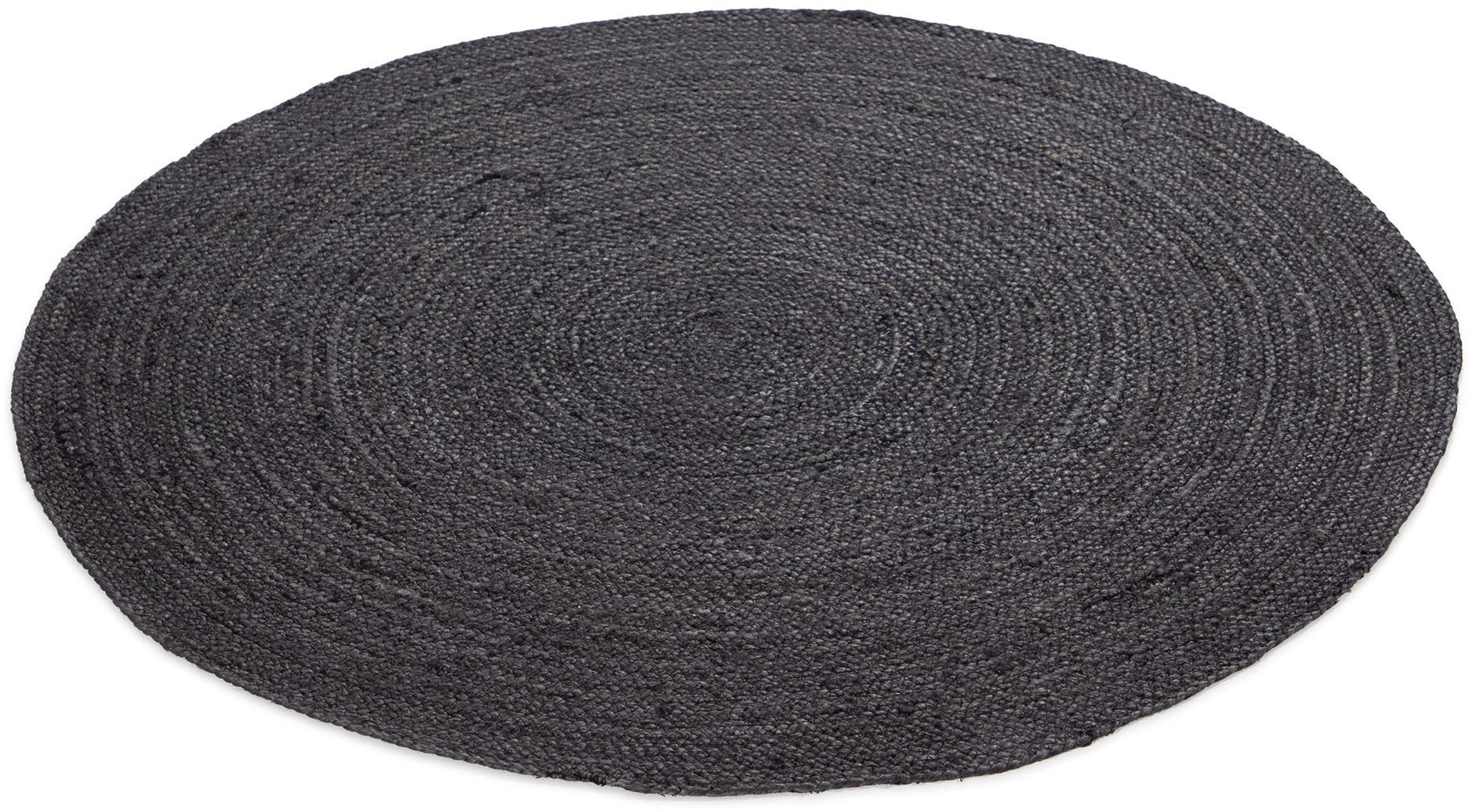 carpetfine Teppich Nele Juteteppich Naturfaser, rund, günstig online kaufen