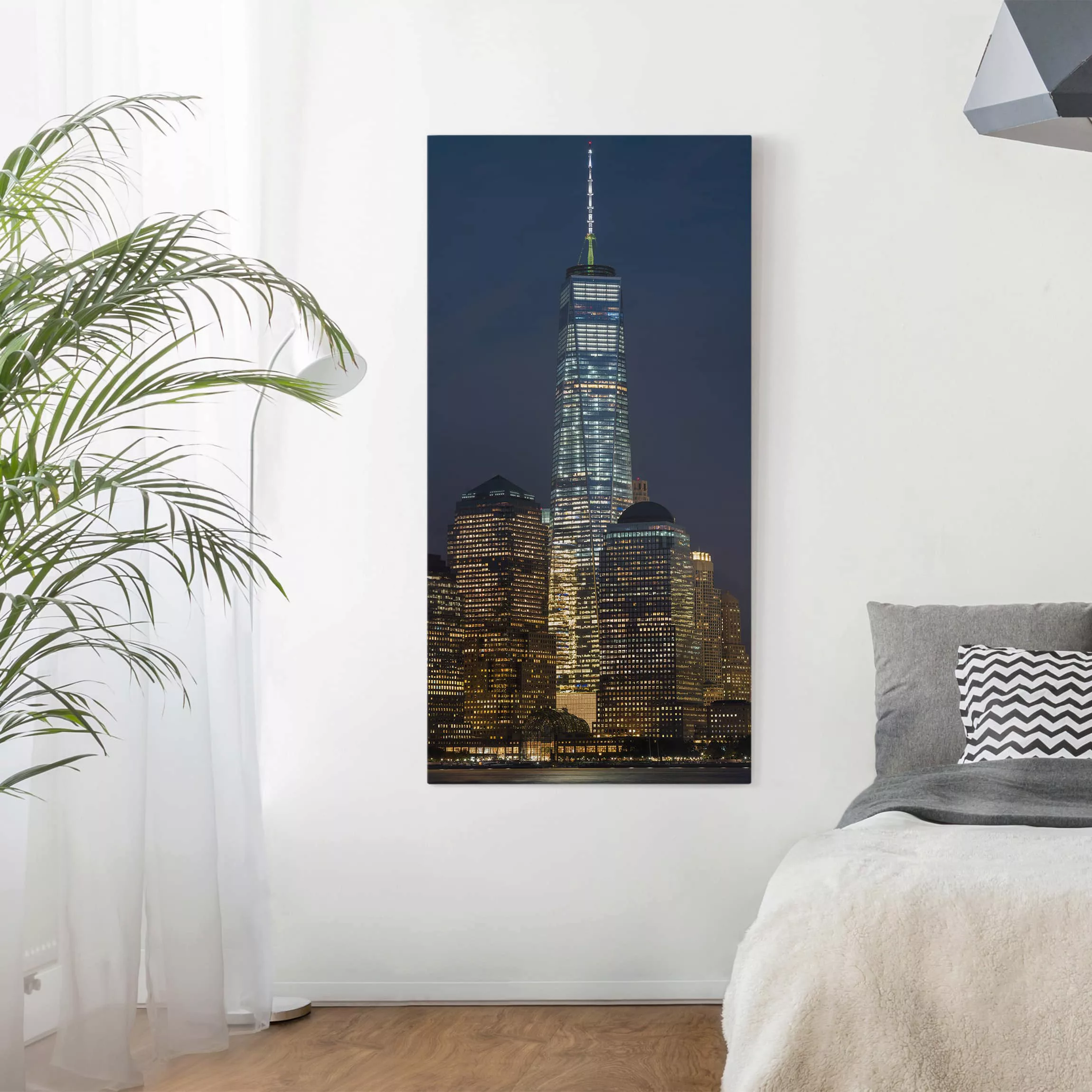 Leinwandbild Architektur & Skyline - Hochformat One World Trade Center günstig online kaufen