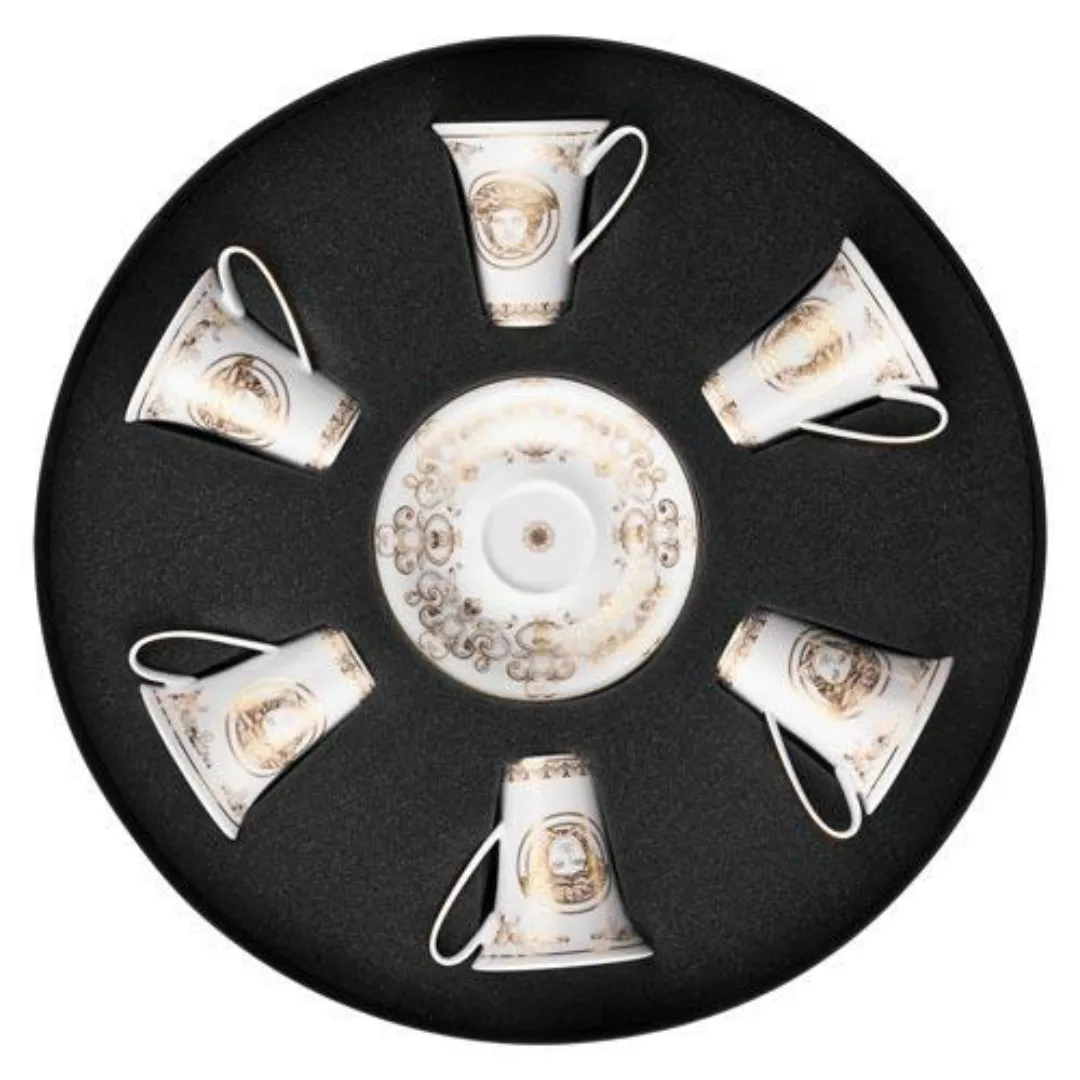 Rosenthal Versace Medusa Gala Set 6 Espresso-/Mokkatassen 0,09 L günstig online kaufen