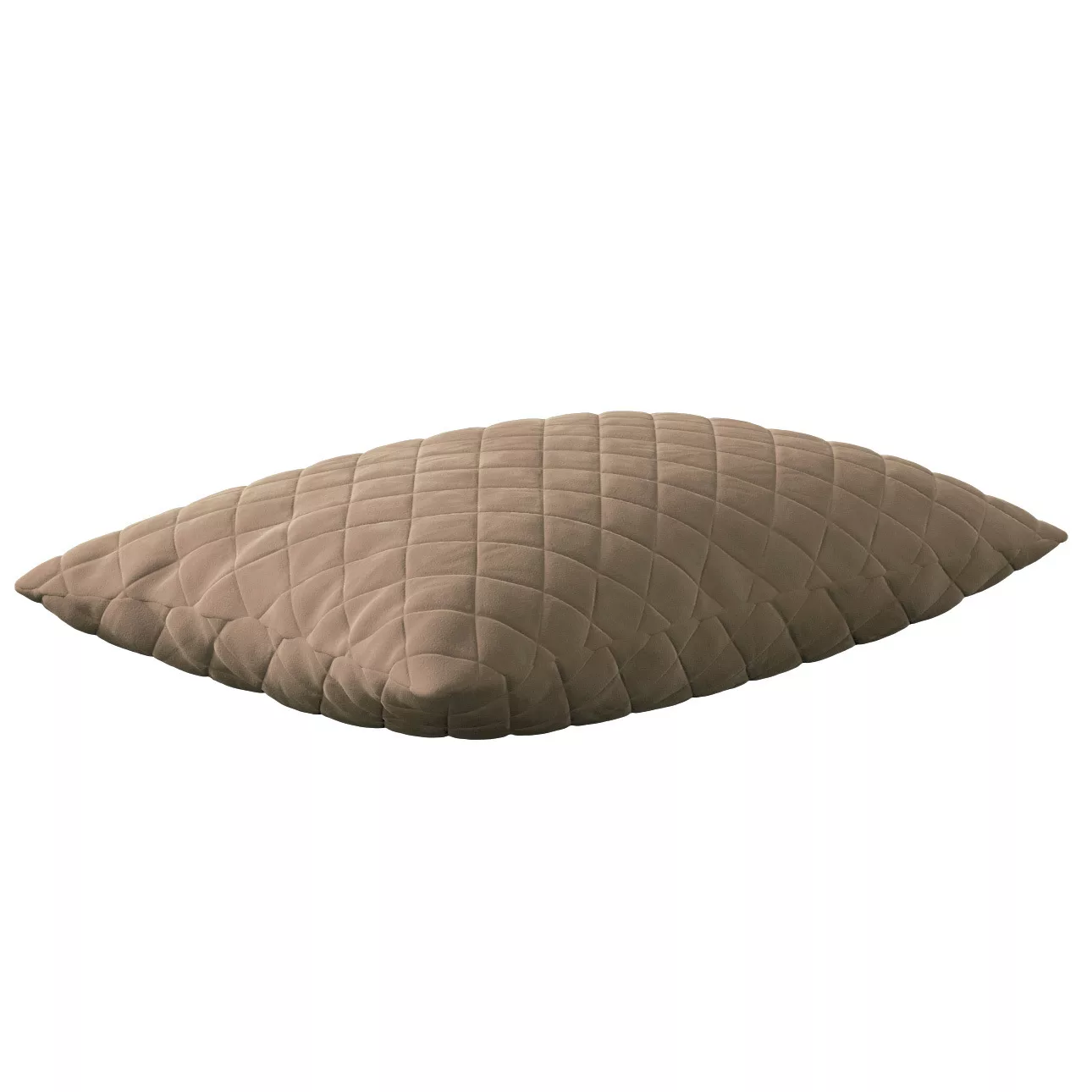 Kissenhülle Mia gesteppt 60x40cm, beige, 60 x 40 cm, Velvet (704-35) günstig online kaufen