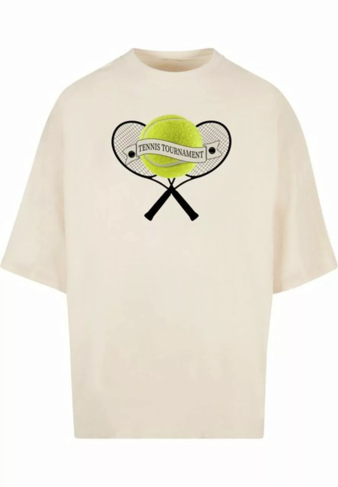 Merchcode T-Shirt Merchcode Herren Tennis Tournament Huge Tee (1-tlg) günstig online kaufen