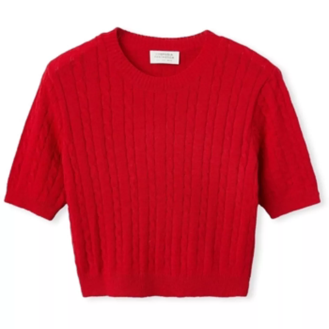 Compania Fantastica  Pullover COMPAÑIA FANTÁSTICA Knit 10320 - Red günstig online kaufen