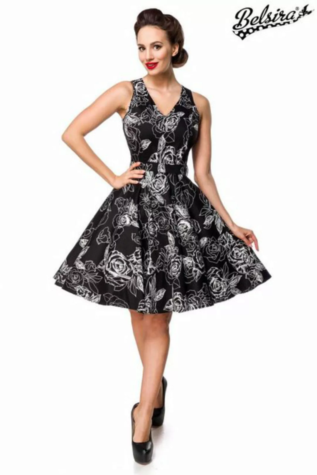 BELSIRA Trachtenkleid Belsira - Blumenkleid - (2XL,3XL,4XL,L,M,S) günstig online kaufen