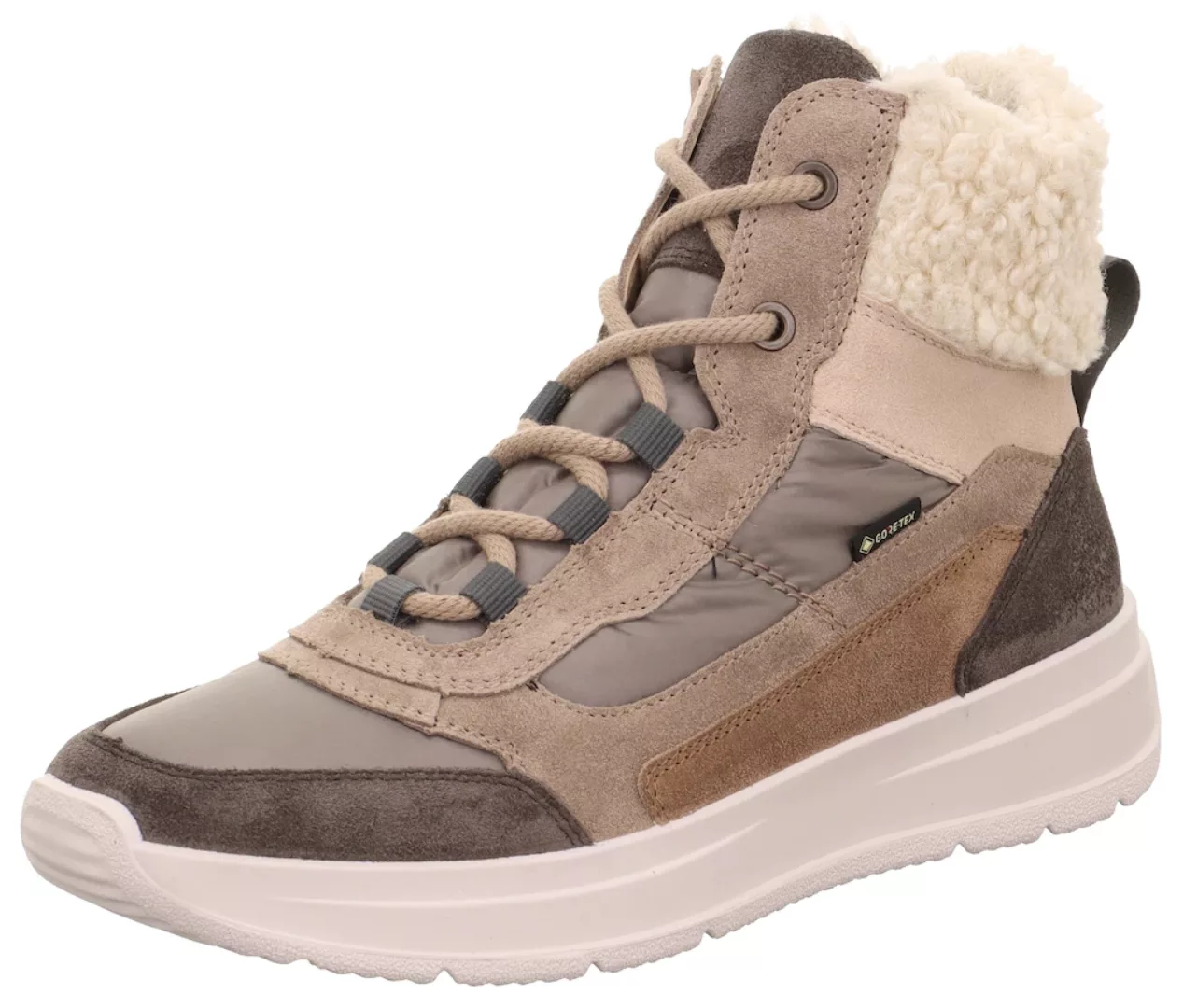 Legero Sneaker "SPRINTER", mit Shearling Optik am Schaftrand günstig online kaufen