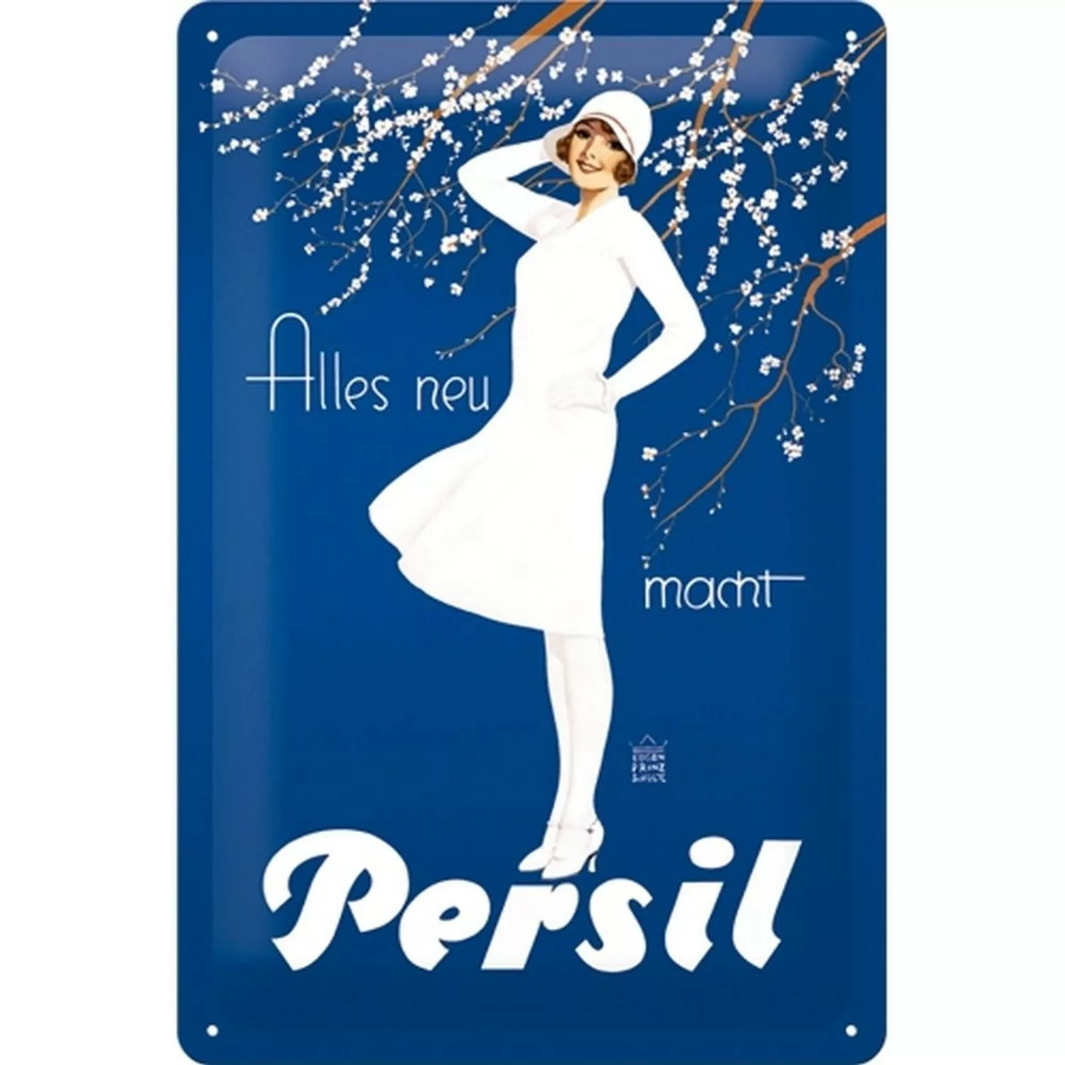 Nostalgic-Art Blechschild 20 x 30cm - Persil - Weisse Dame Blau günstig online kaufen