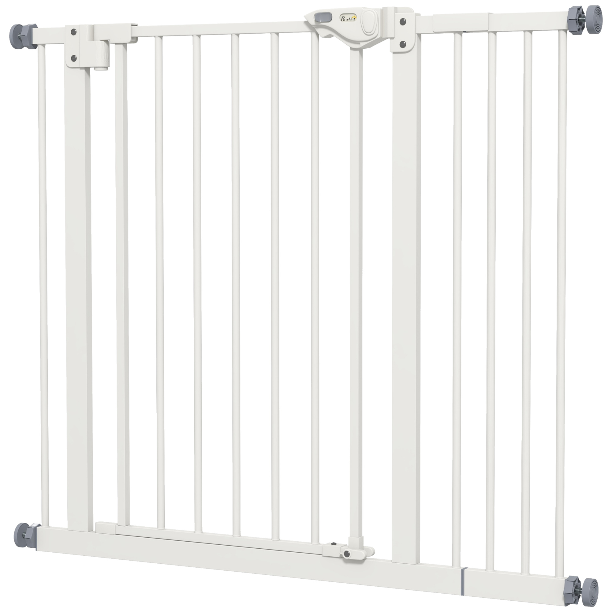 PawHut Türschutzgitter Hunde, Absperrgitter, 74-80/87-94 cm, Treppenschutzg günstig online kaufen