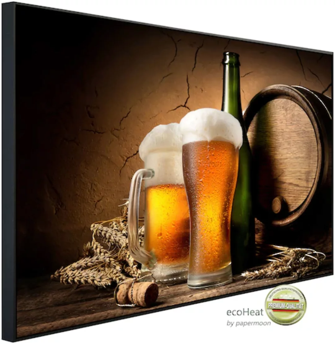 Papermoon Infrarotheizung »Bier«, sehr angenehme Strahlungswärme günstig online kaufen