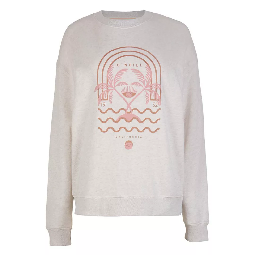 O´neill Cali Graphic Sweatshirt XS White Melee günstig online kaufen