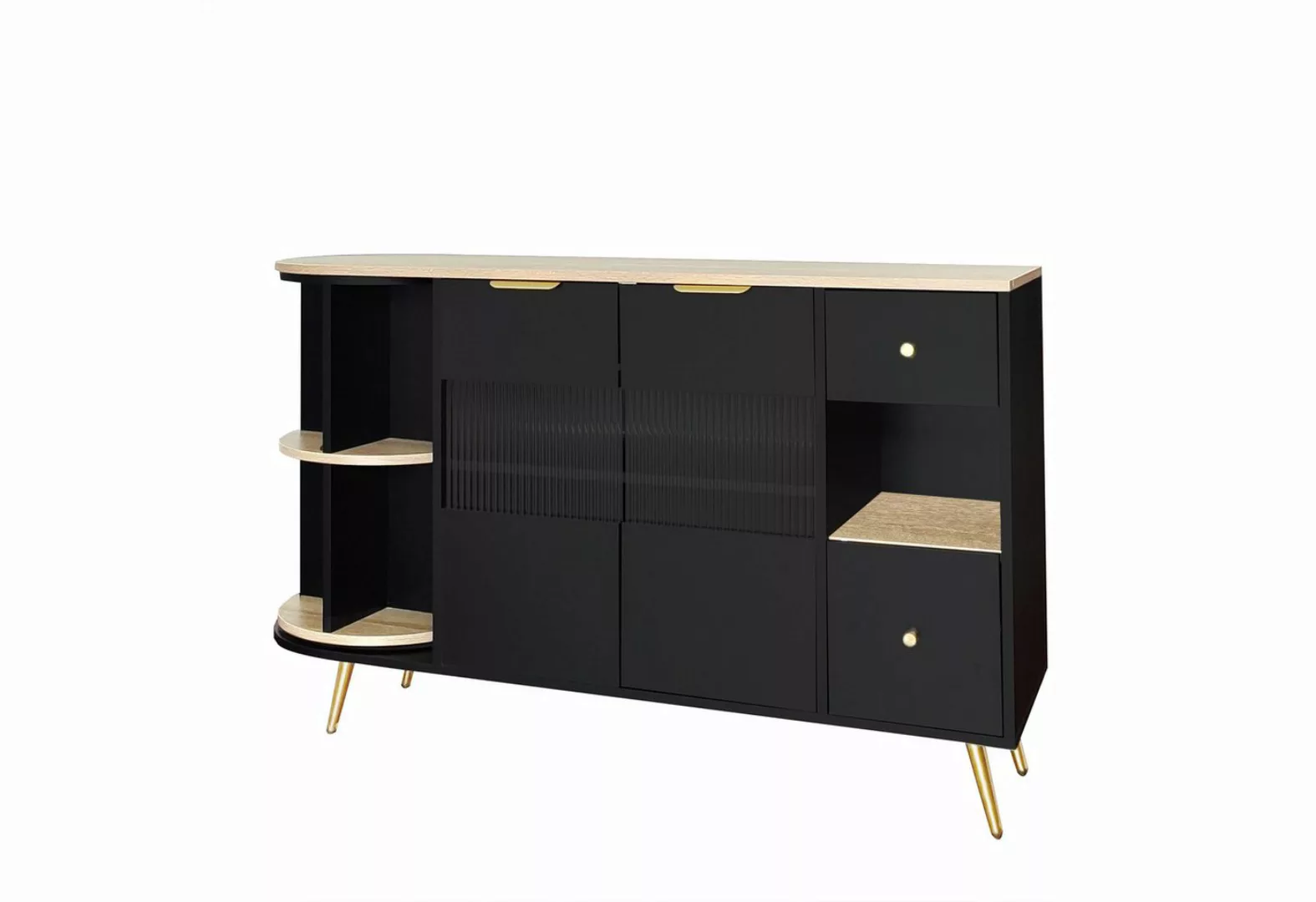 Rutaqian Buffet aufbewahrungsschrank, sideboard Badschrank, Küchenschrank, günstig online kaufen