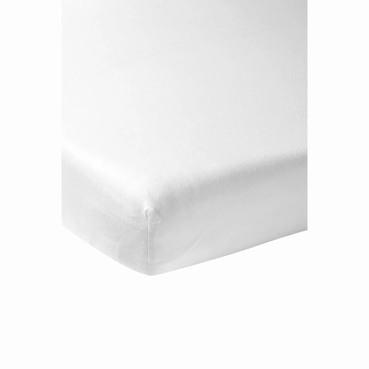 Meyco Home Spannbettlaken White, Jersey, Gummizug: günstig online kaufen