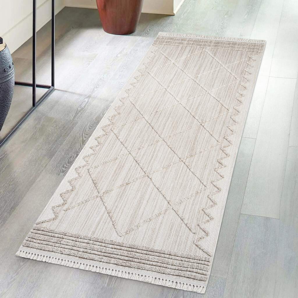 Carpet City Teppich »CLASICO 8931«, rechteckig, Kurzflor, Hochtief-Muster/ günstig online kaufen