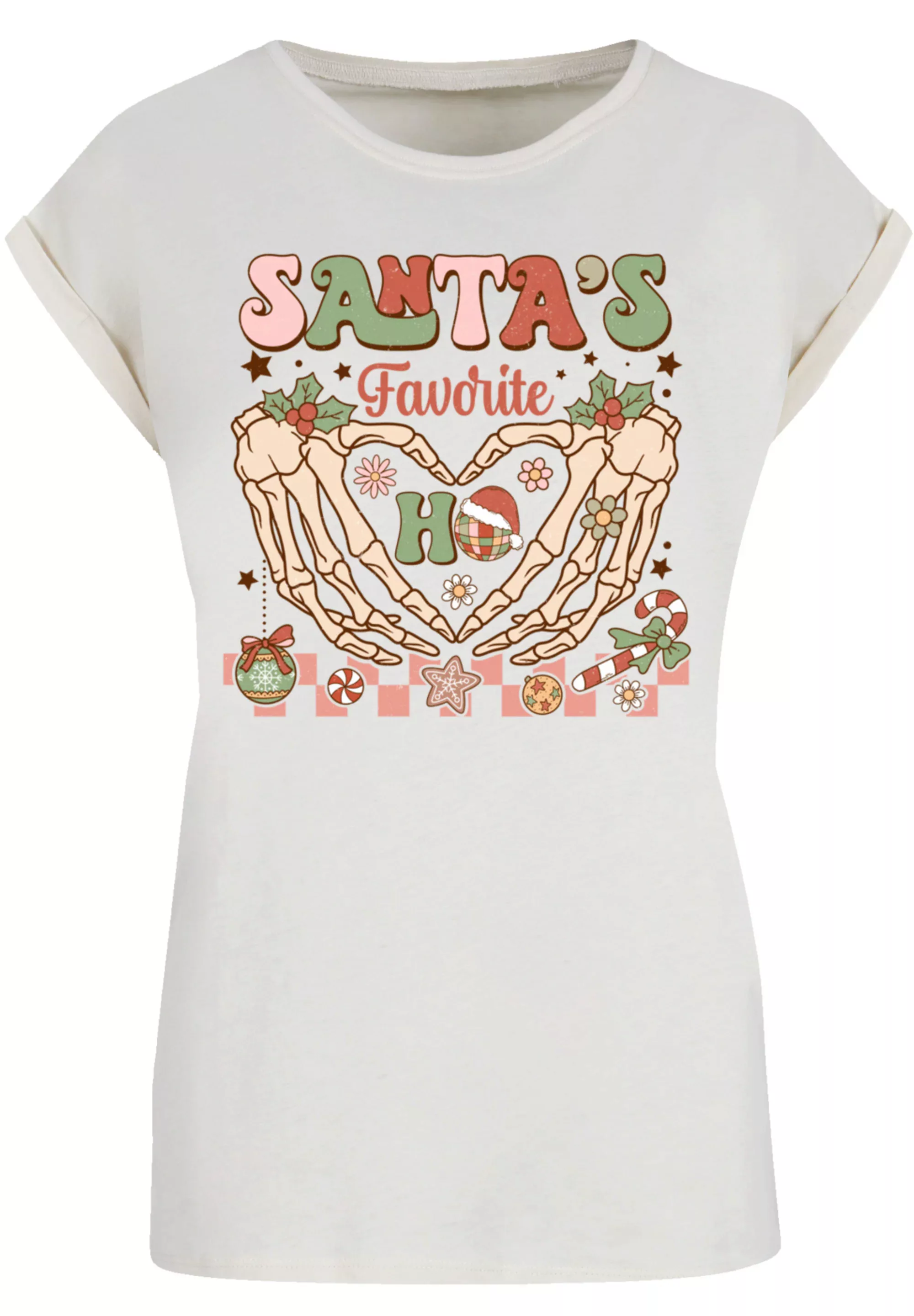 F4NT4STIC T-Shirt "Santas favorite Ho Ho Ho Weihnachten", Premium Qualität, günstig online kaufen