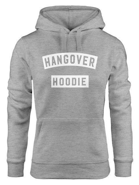 MoonWorks Hoodie Kapuzen-Pullover Damen Hangover Hoodie günstig online kaufen