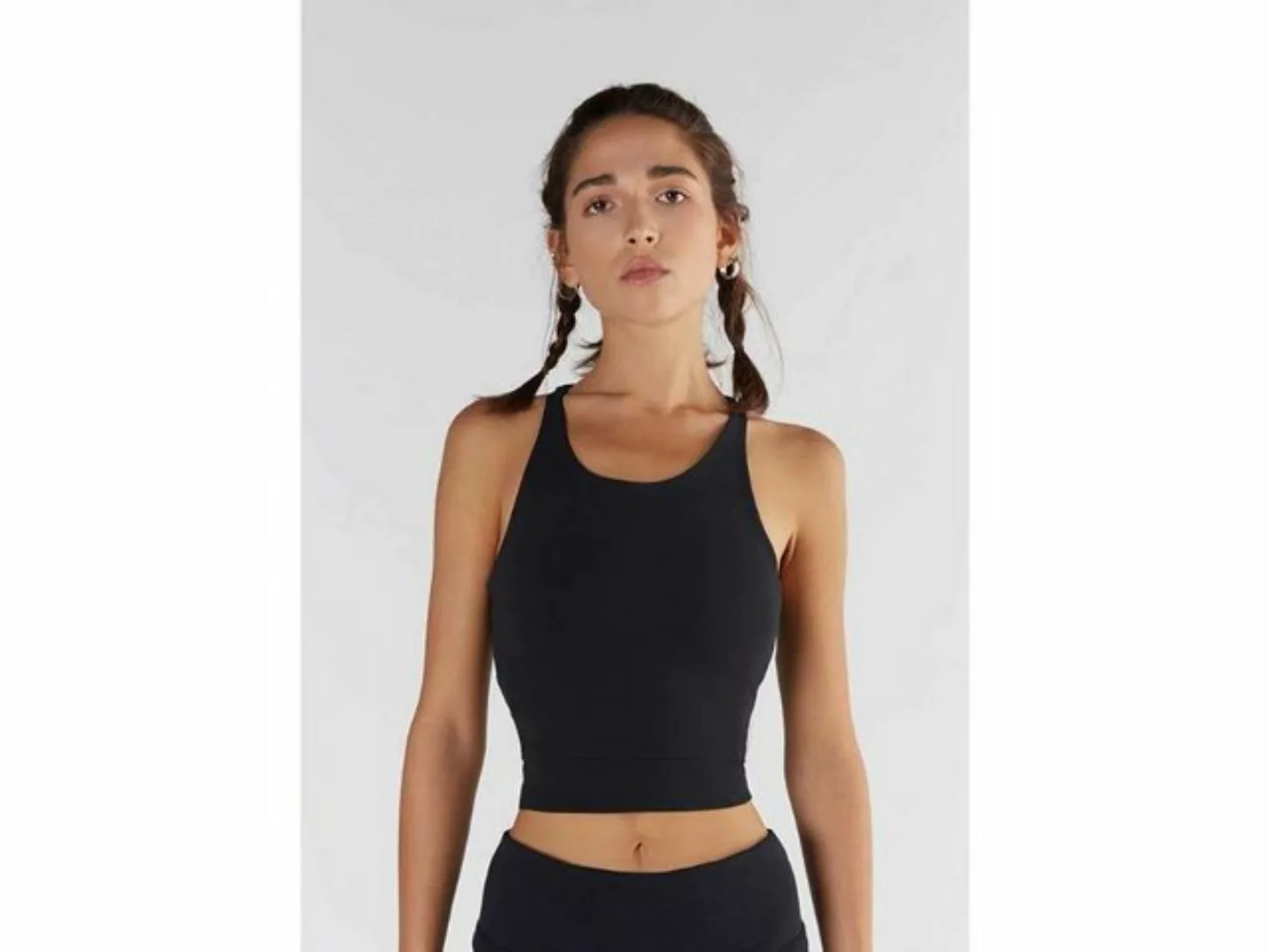 TRUE NORTH Tanktop TRUE NORTH Bio-Damen-Crop-Top mit Rundhalsausschni günstig online kaufen