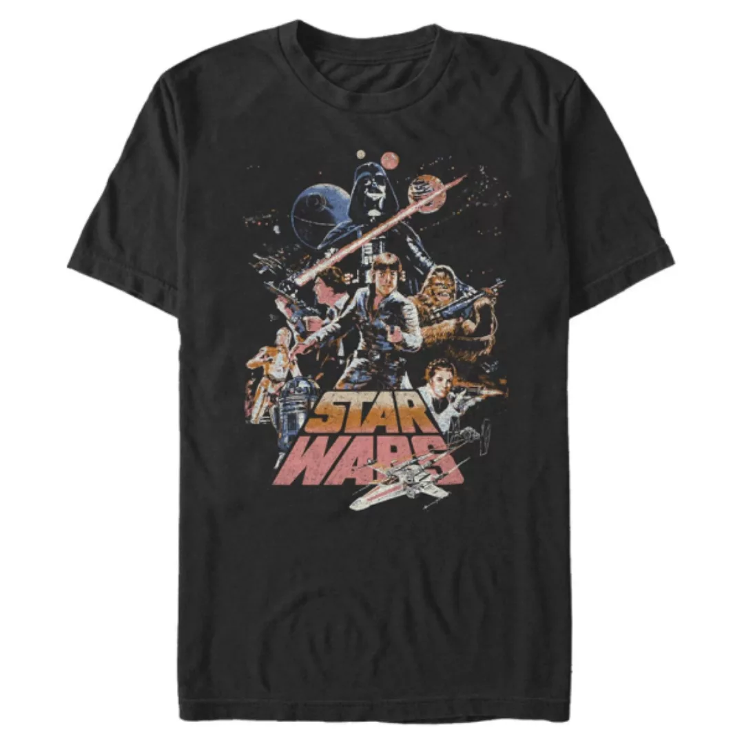 Star Wars - Gruppe Stand And Fight - Männer T-Shirt günstig online kaufen