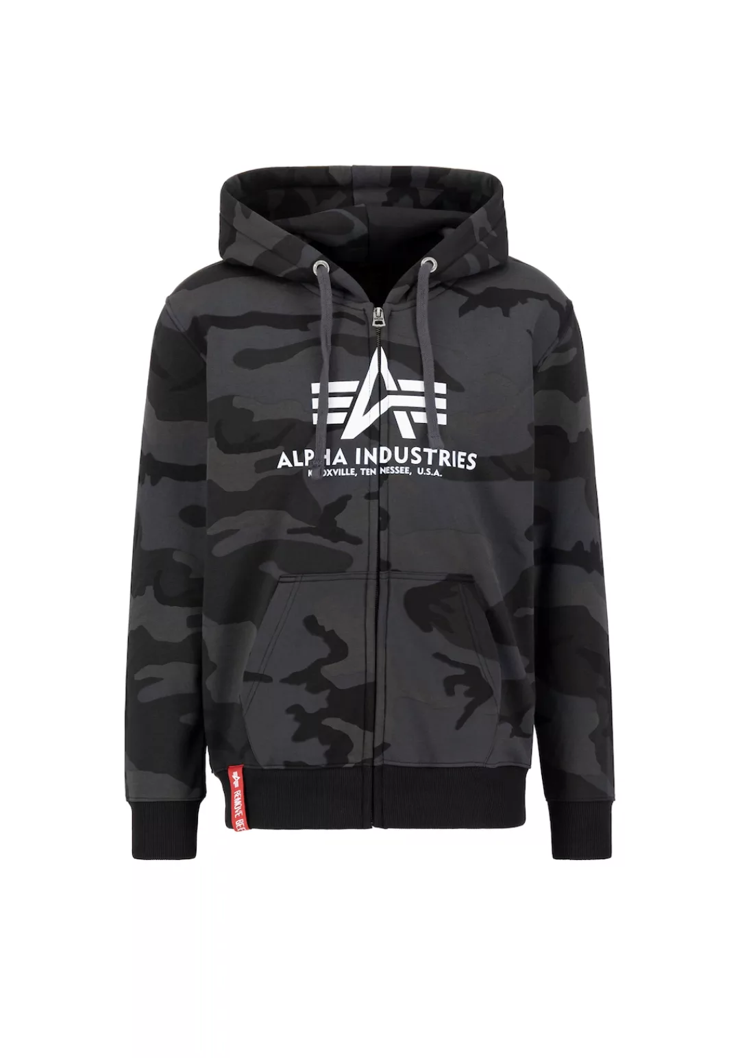 Alpha Industries Hoodie "Alpha Industries Men - Hoodies Basic Zip Hoody Cam günstig online kaufen