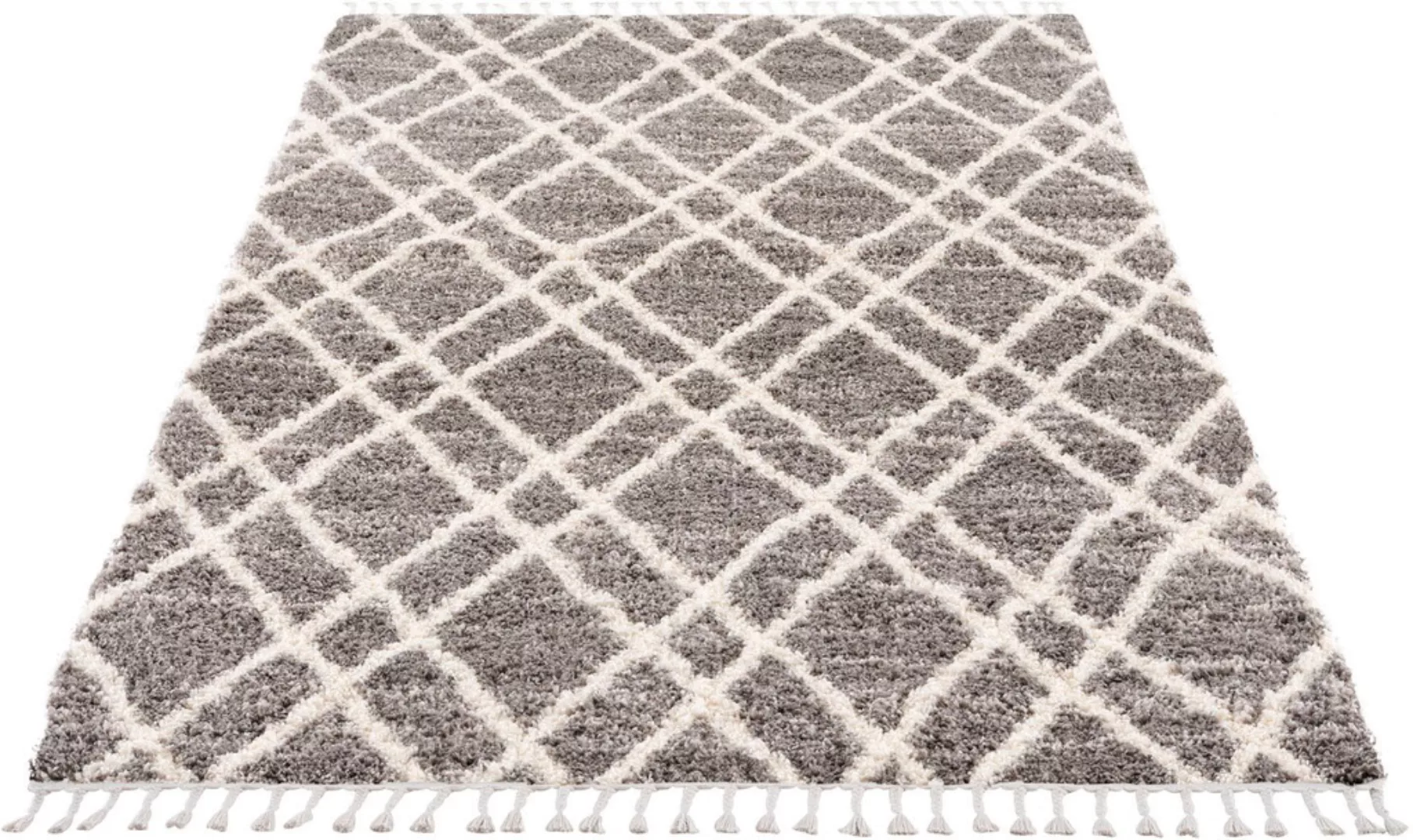Carpet City Hochflor-Teppich »Pulpy 540«, rechteckig, besonders weich, mit günstig online kaufen