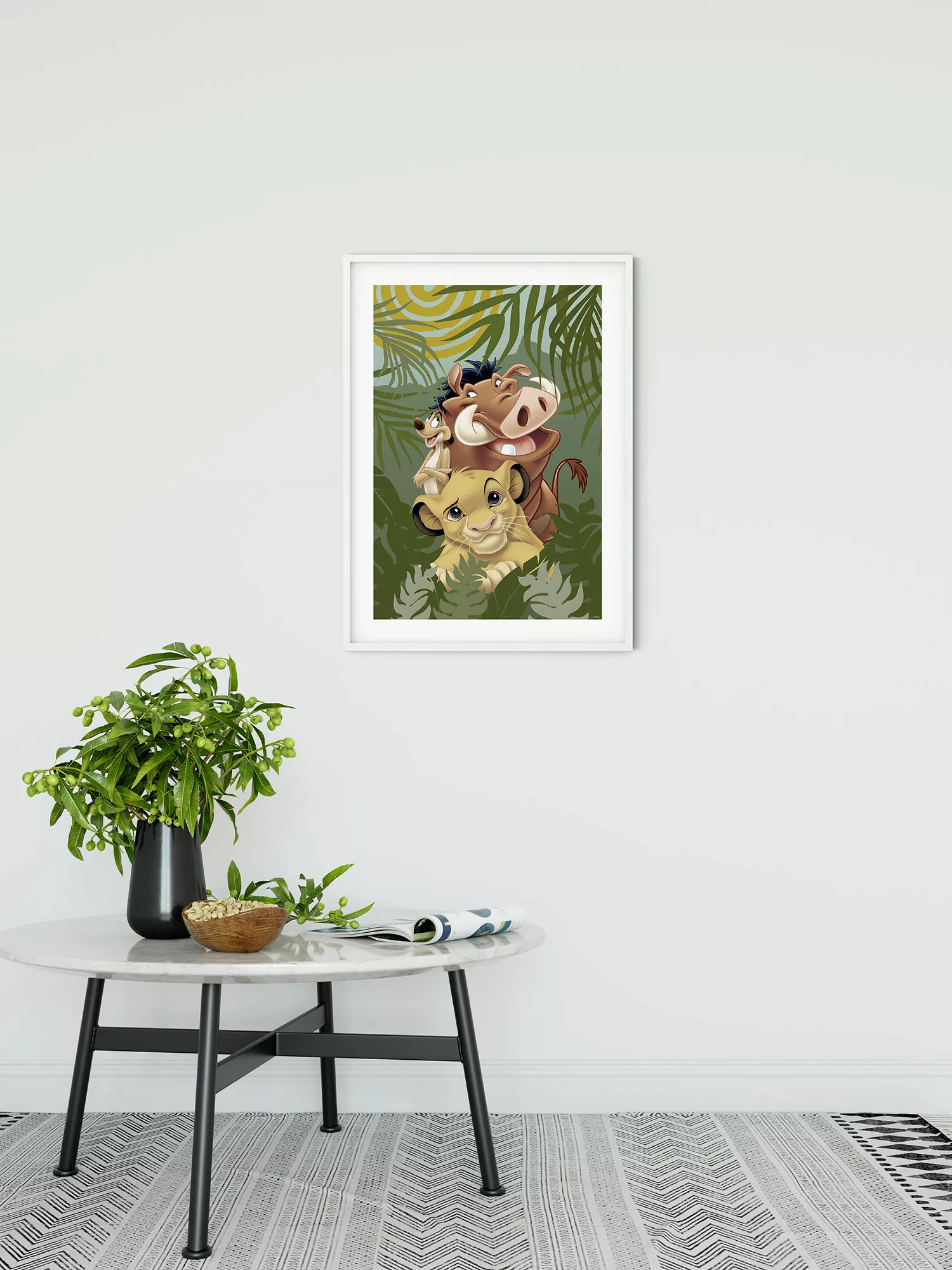 Komar Poster "Lion King Carefree", (1 St.), Kinderzimmer, Schlafzimmer, Woh günstig online kaufen