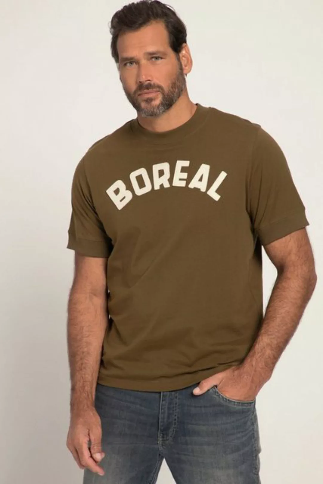 JP1880 T-Shirt T-Shirt Halbarm mit Bündchen Badges bis 8 XL günstig online kaufen