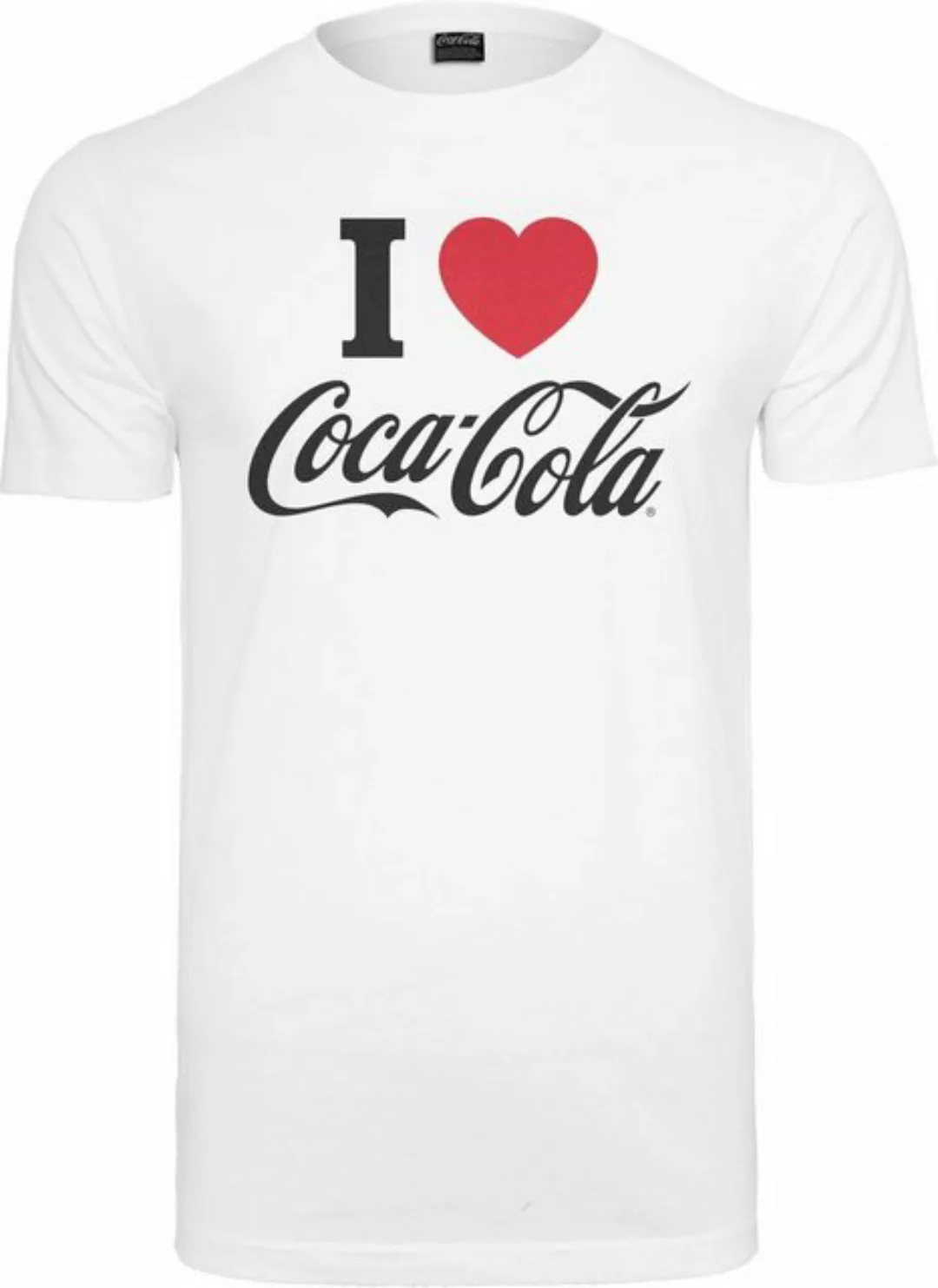 Merchcode T-Shirt Coca Cola I Love Coke Tee günstig online kaufen