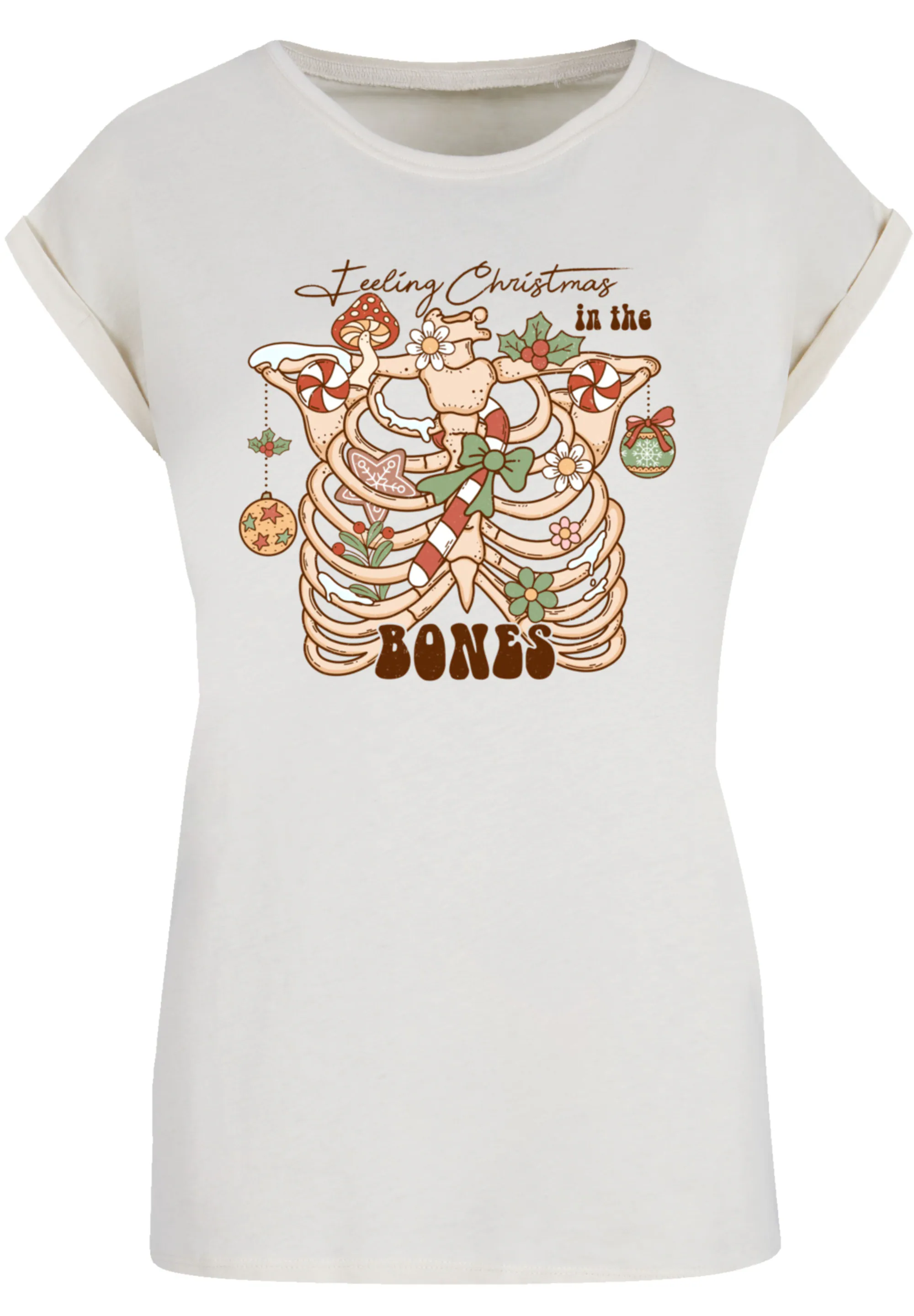 F4NT4STIC T-Shirt Feeling Weihnachten in the bones Premium Qualität, Weihna günstig online kaufen