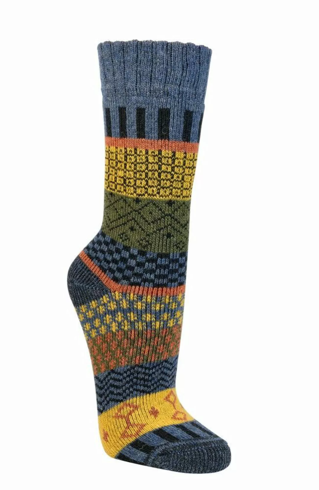 FussFreunde ABS-Socken 2 Paar THERMO Hygge-Wollsocken, günstig online kaufen