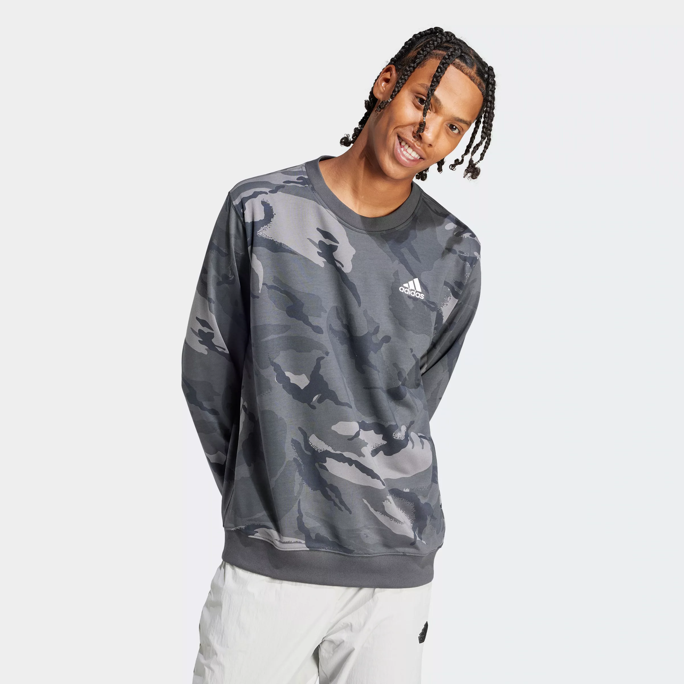 adidas Sportswear Sweatshirt "M BL CAMO CRW" günstig online kaufen