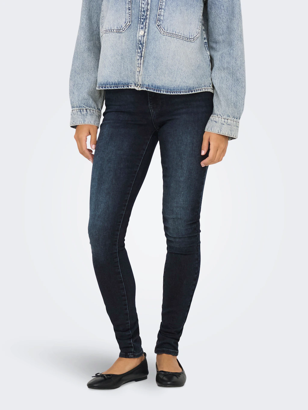 ONLY Skinny-fit-Jeans "ONLFOREVER HIGH HW SK DNM REA192" günstig online kaufen