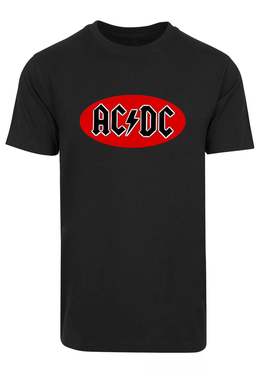 F4NT4STIC T-Shirt "ACDC Red Circle Logo für Kinder & Herren", Print günstig online kaufen