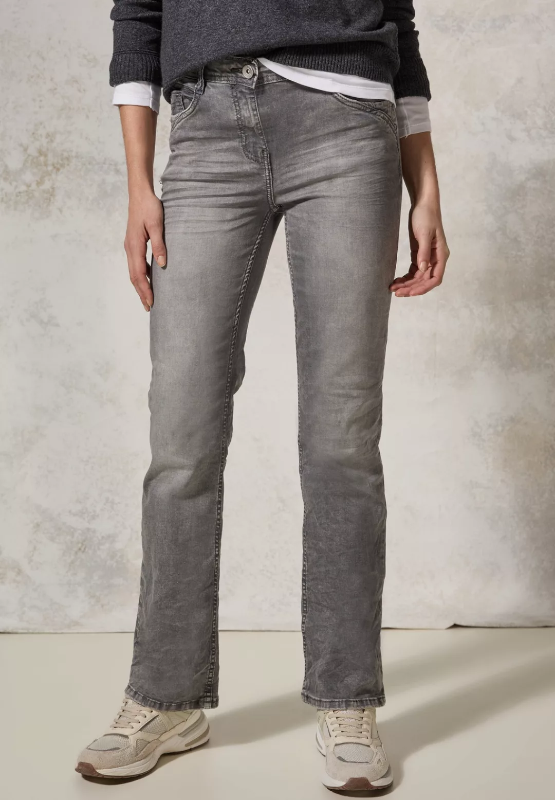 Cecil Slim-fit-Jeans, High Waist günstig online kaufen