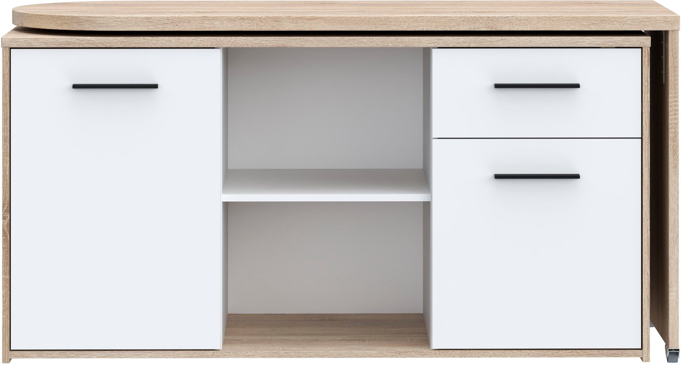 FORTE Schreibtisch "Aliklia", multifunktional, Tischplatte ausschwenkbar, m günstig online kaufen