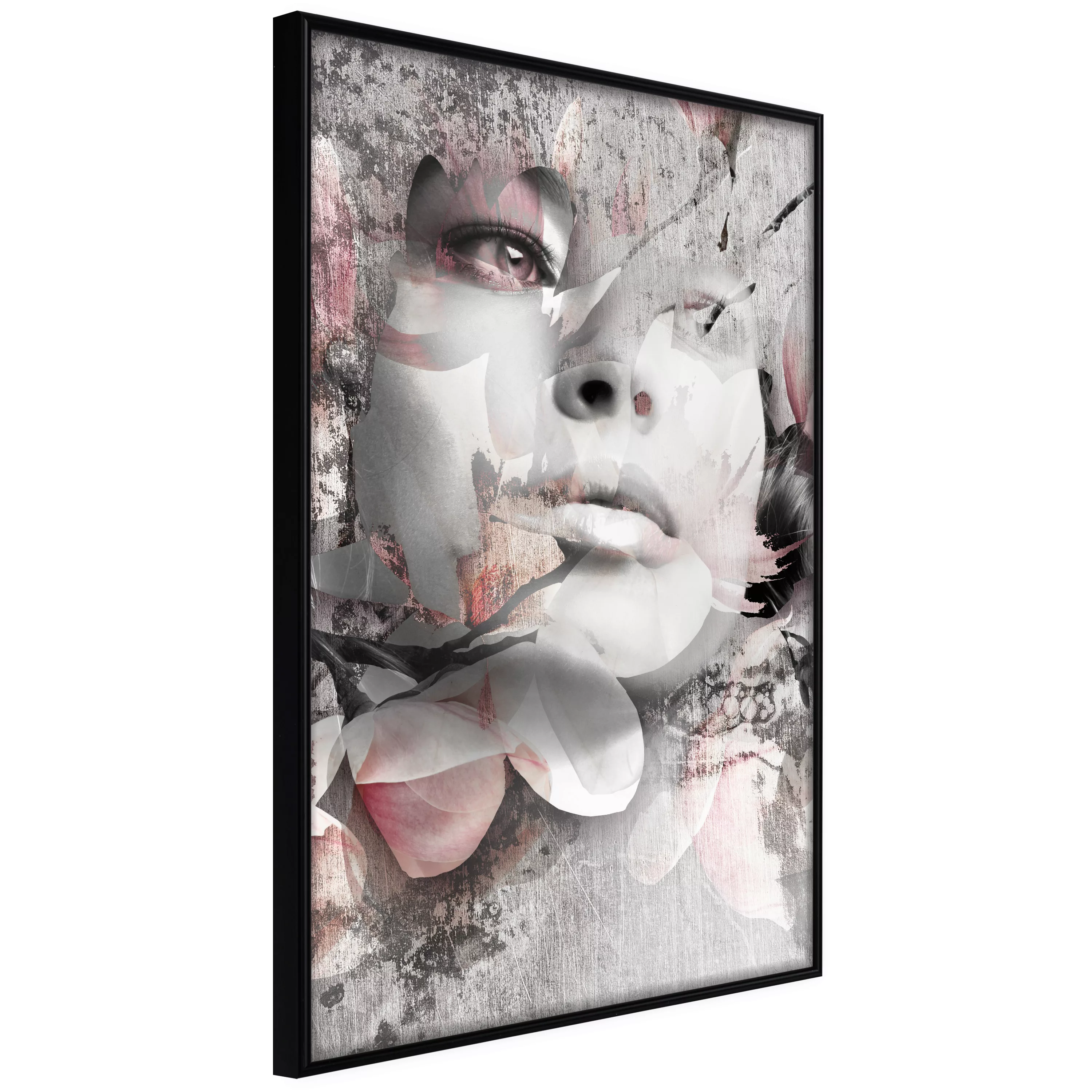 Poster - Lady In The Flowers günstig online kaufen