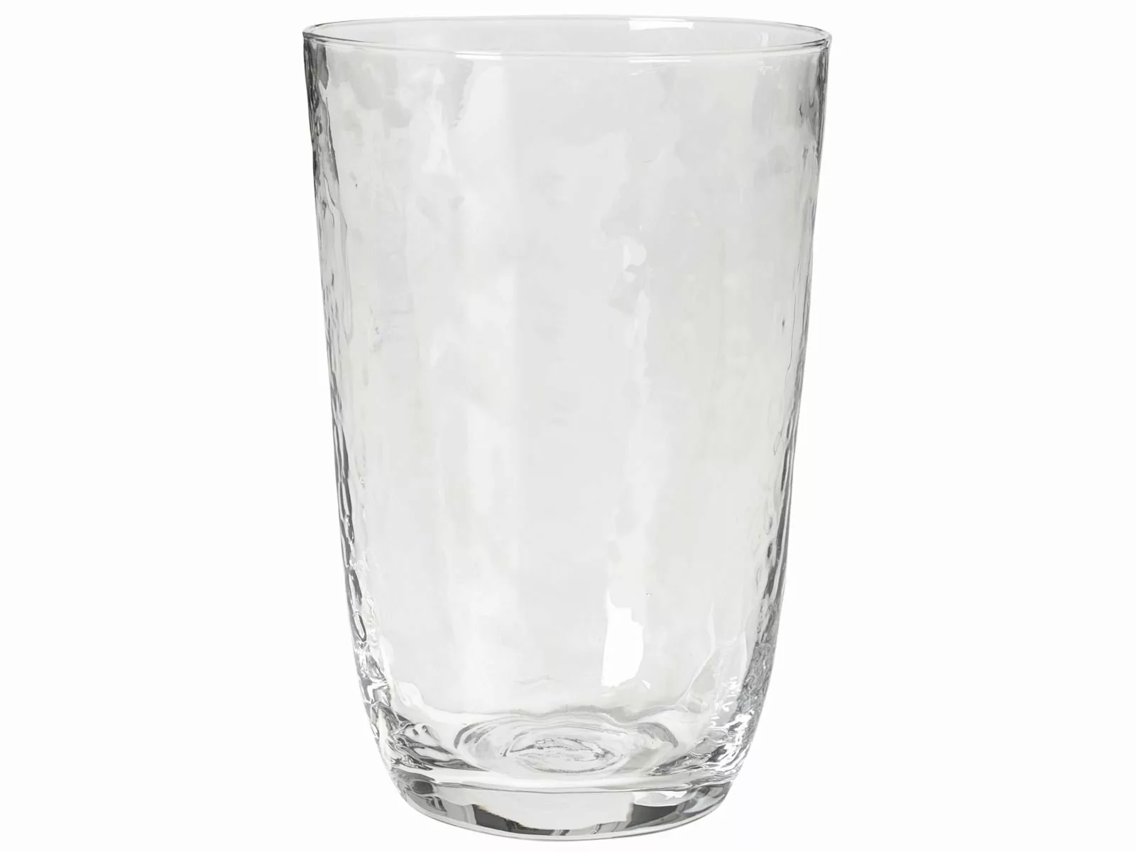 Broste Copenhagen Longdrinkgläser HAMMERED Trinkglas 4tlg. klar 0,5 l (klar günstig online kaufen